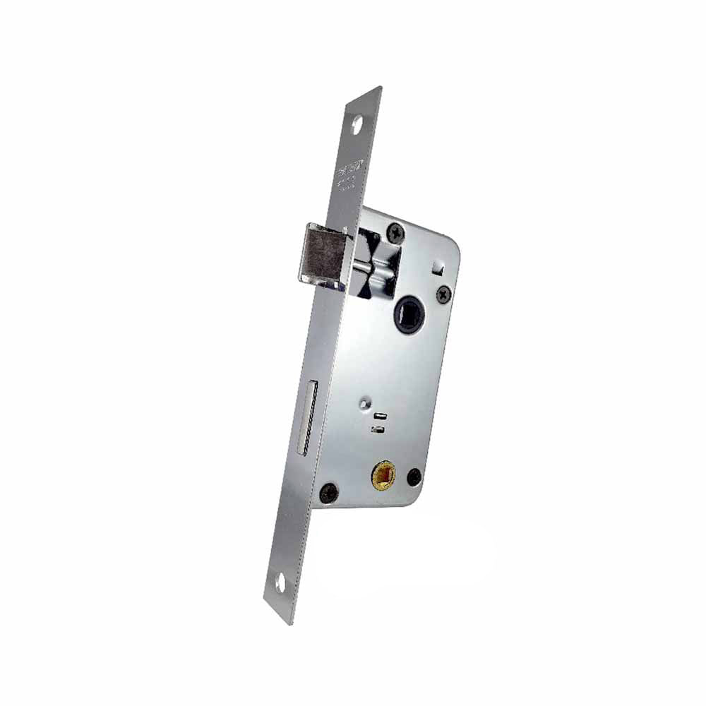 Cerradura Para Baño 1006 Frente Largo Zincada Trabex
